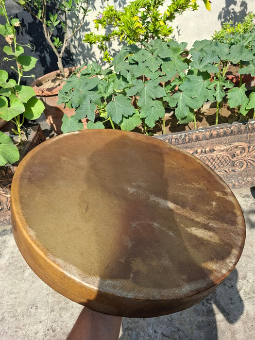 Camel Skin Shamanic Drum – Tree of Life Handmade Medicine Drum