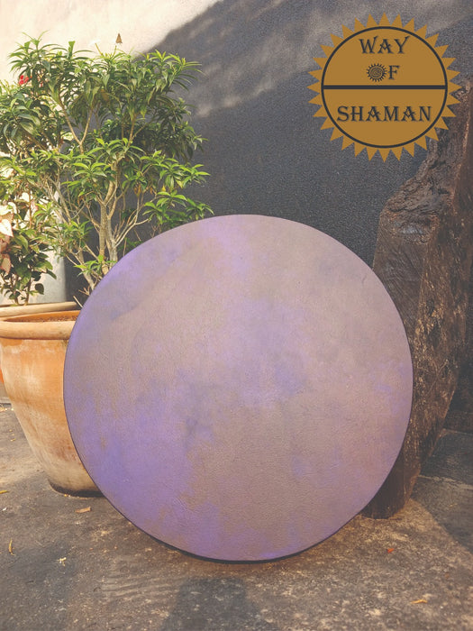 Spiral Wheel Stone-Centred shamanic Drum