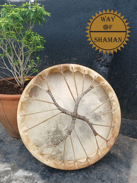 spiral shamanic drum