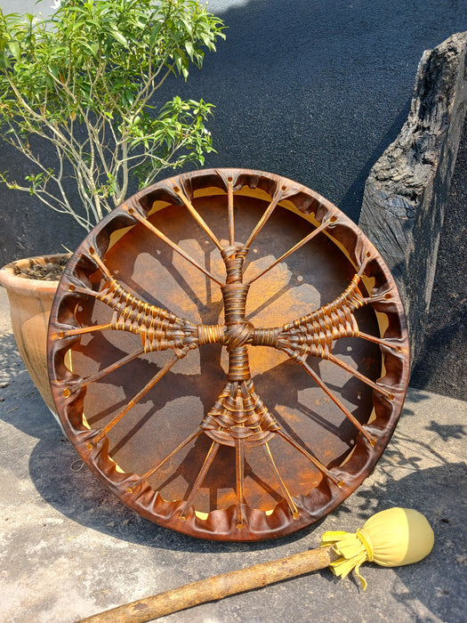 shamanic drum with beater