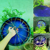 purple shamanic medicine drum