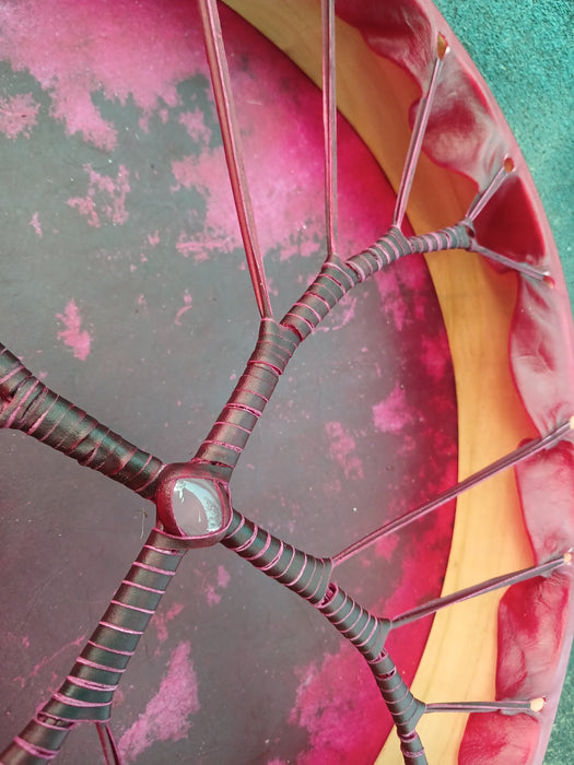 female shamanic drum