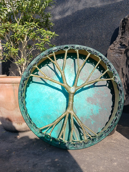 tree of life shamanic drum