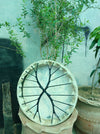 ying yang shamanic drum