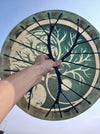 ying yang shamanic drum